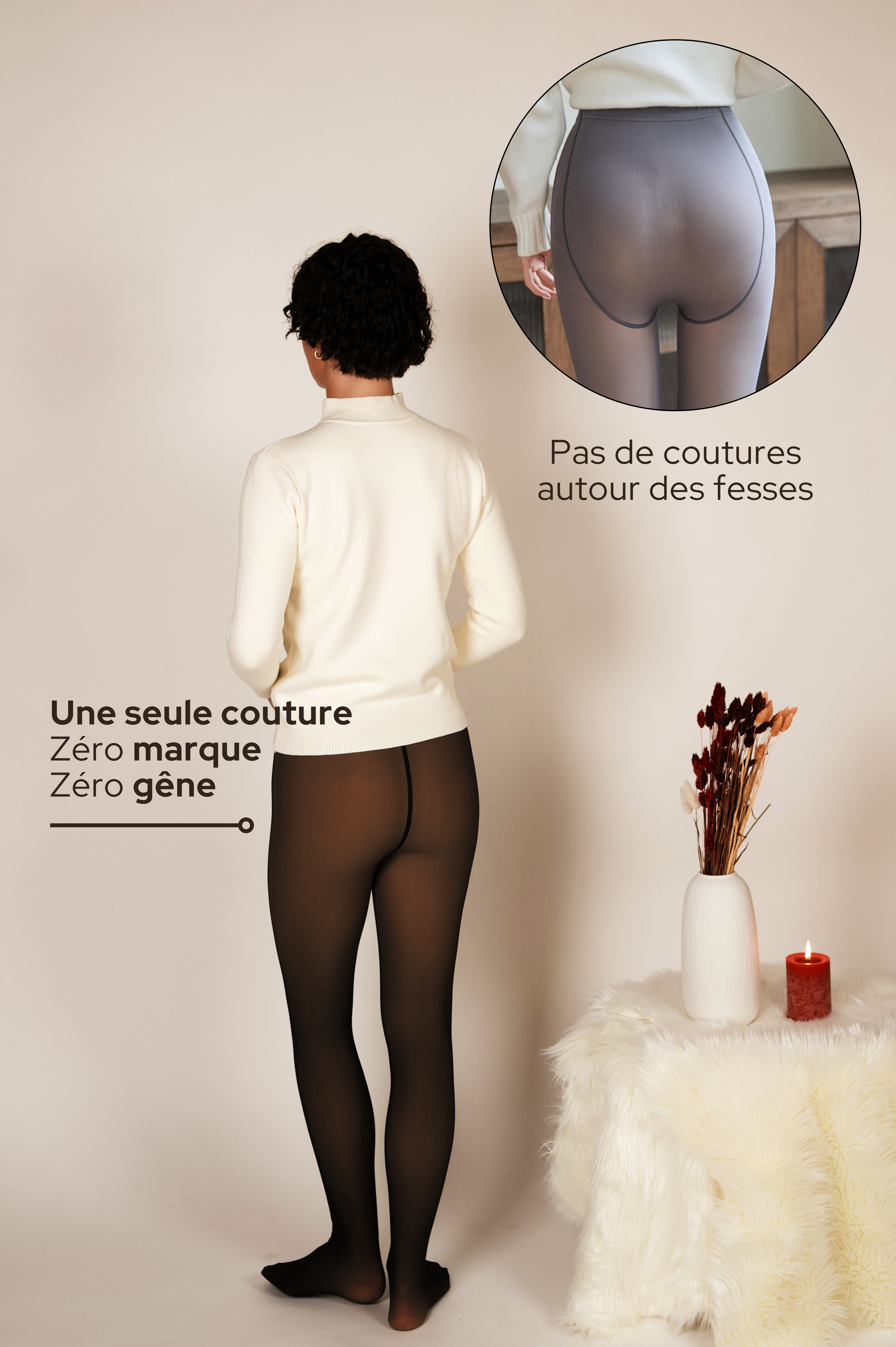 The Perfect Fleece lined tights